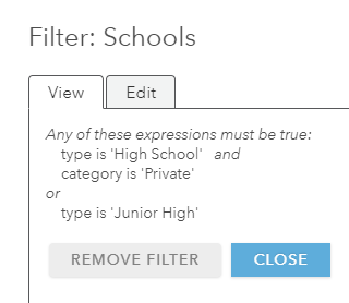 Filter definition when all expressions in a set must be true but any expressions overall can be true Filter definition when all expressions in a set must be true but any expressions overall can be true
